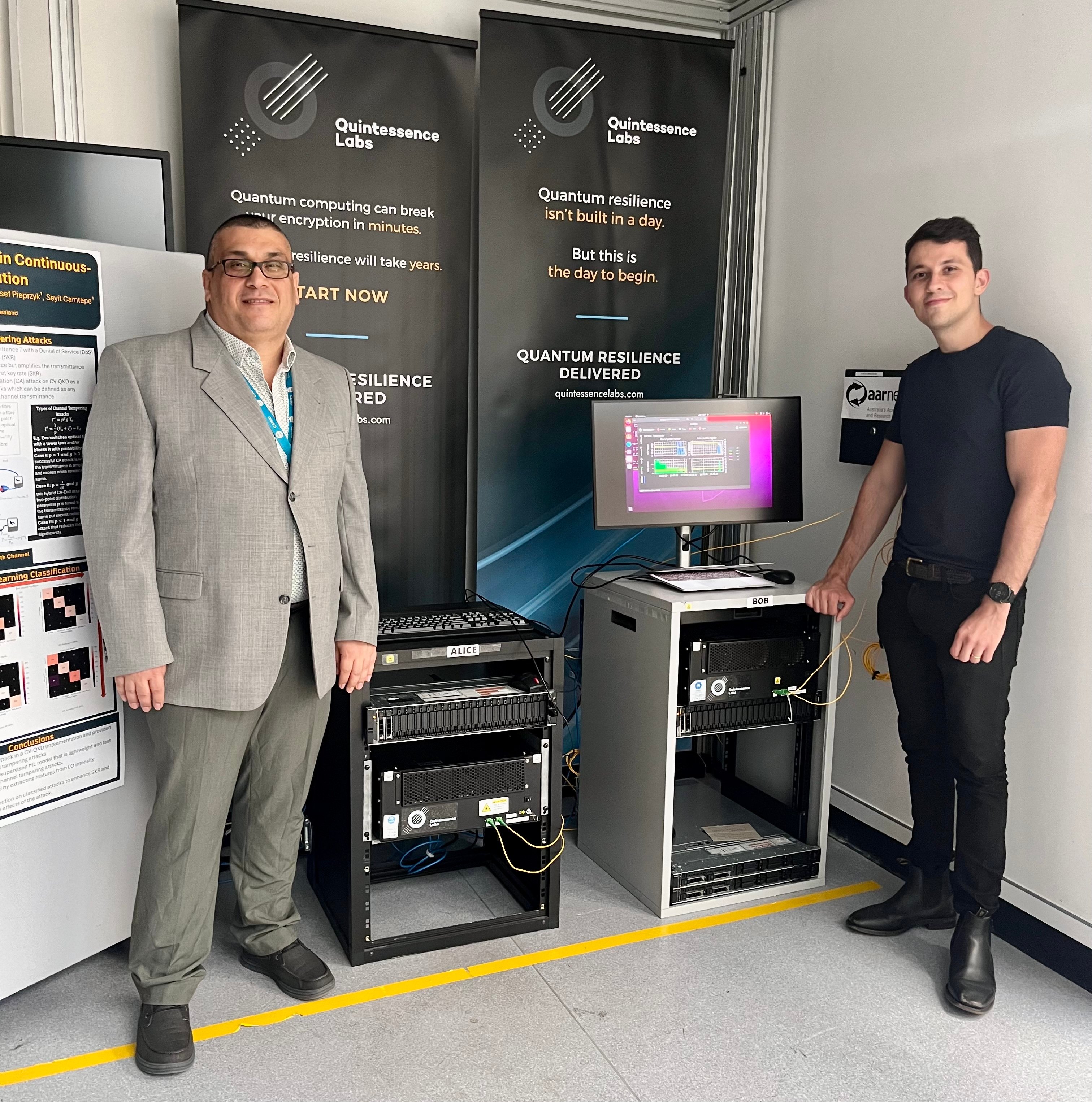 Seyit Camptepe and Sebastian Kish CSIRO